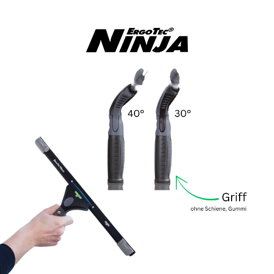 Bild von ErgoTec® Ninja Griff – für Fensterabzieher 